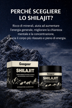 Shilajit Puro al 100% 💎 Fonte di Energia Vitale dall'Himalaya